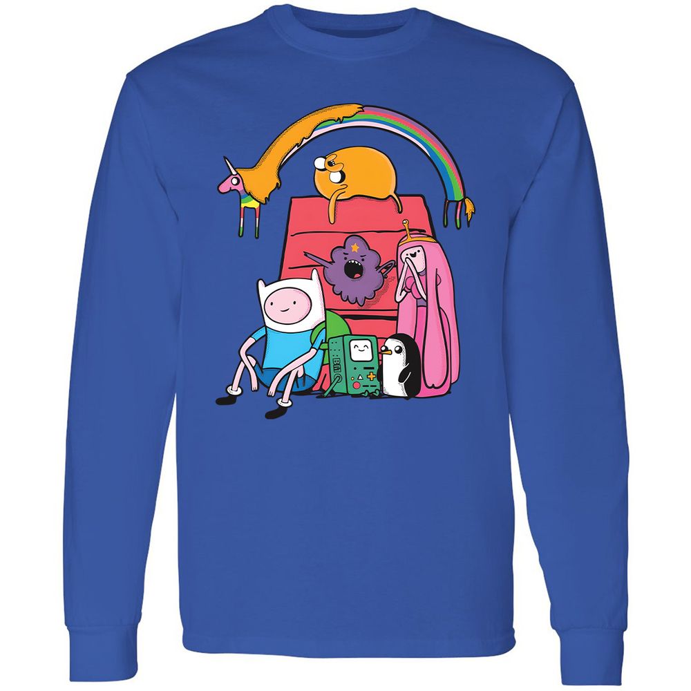 Long Sleeve T-Shirt - JS57J3HF - Royal - 8