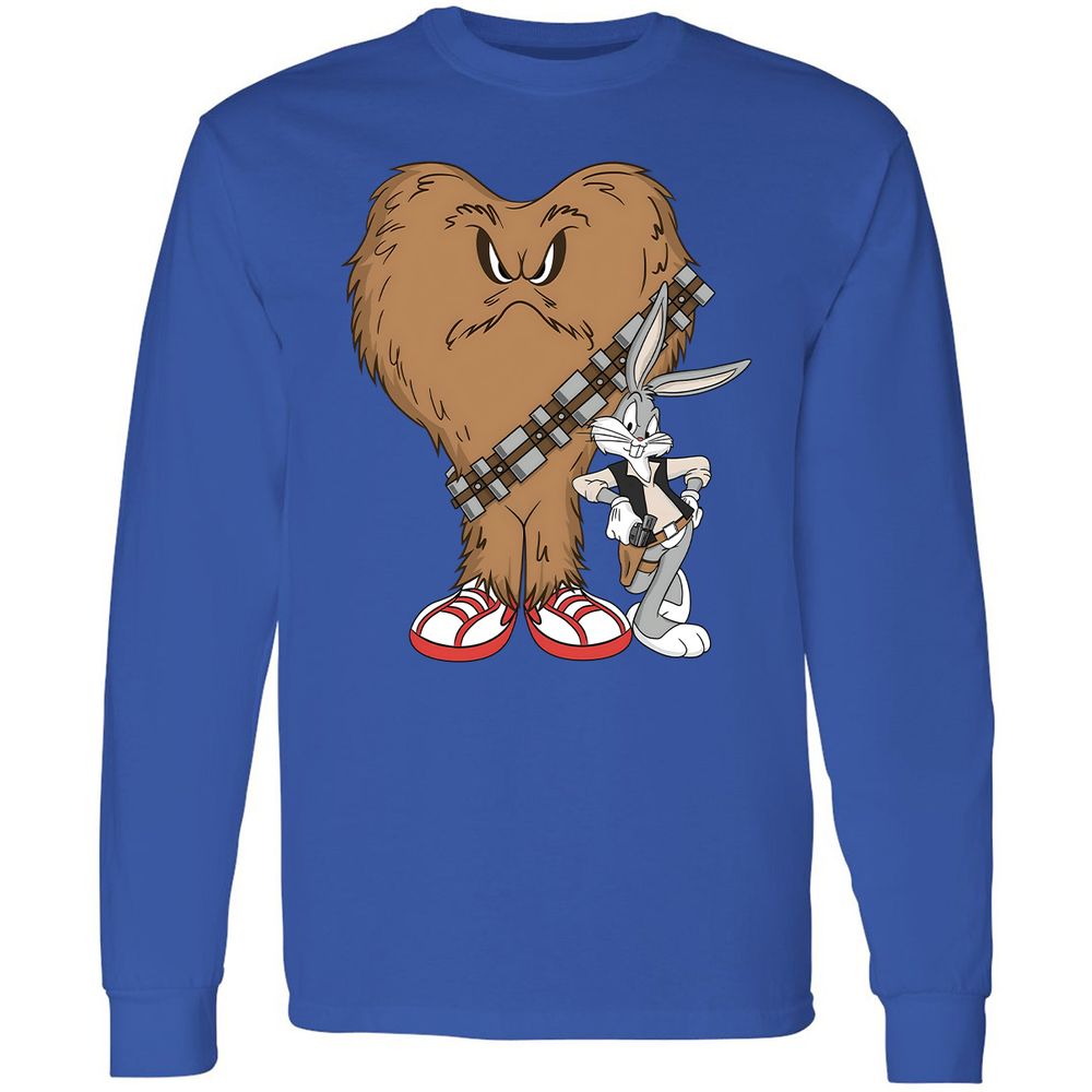 Long Sleeve T-Shirt - FYP5A8FZ - Royal - 8