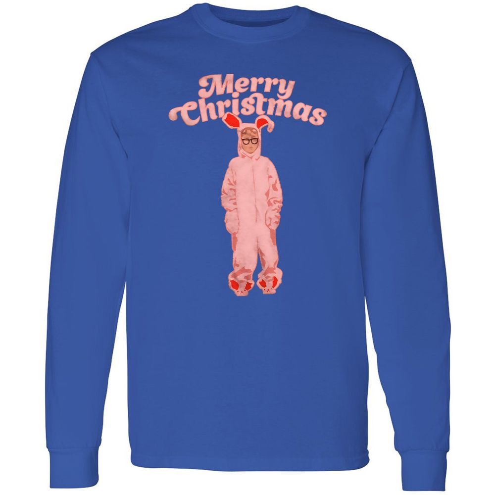 Long Sleeve T-Shirt - 73Q3SBZD - Royal - 8