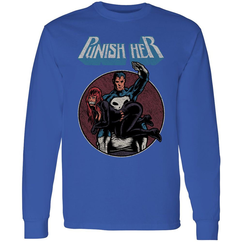 Long Sleeve T-Shirt - E3T97BMD - Royal - 8
