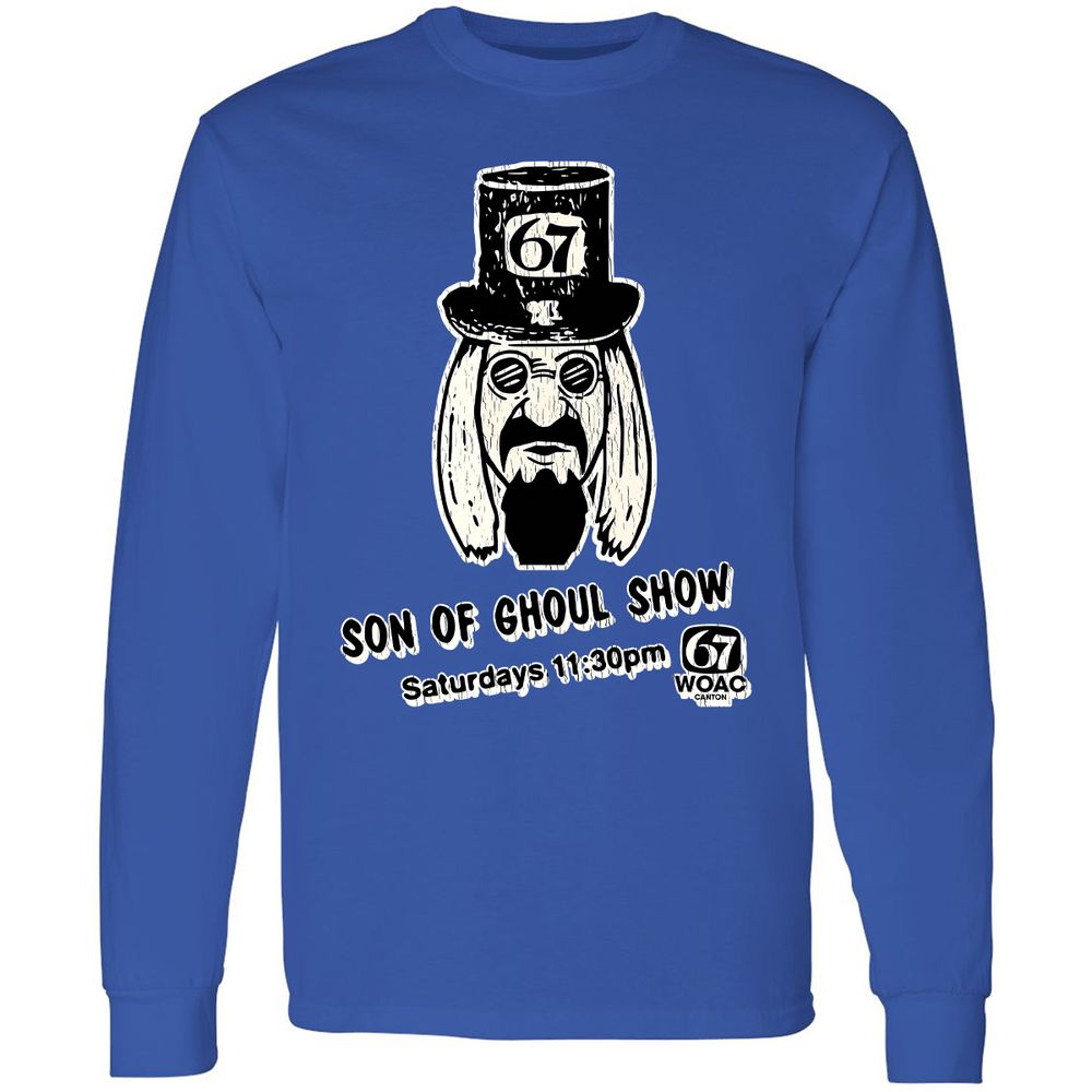 Long Sleeve T-Shirt - WUZLFRUF - Royal - 8