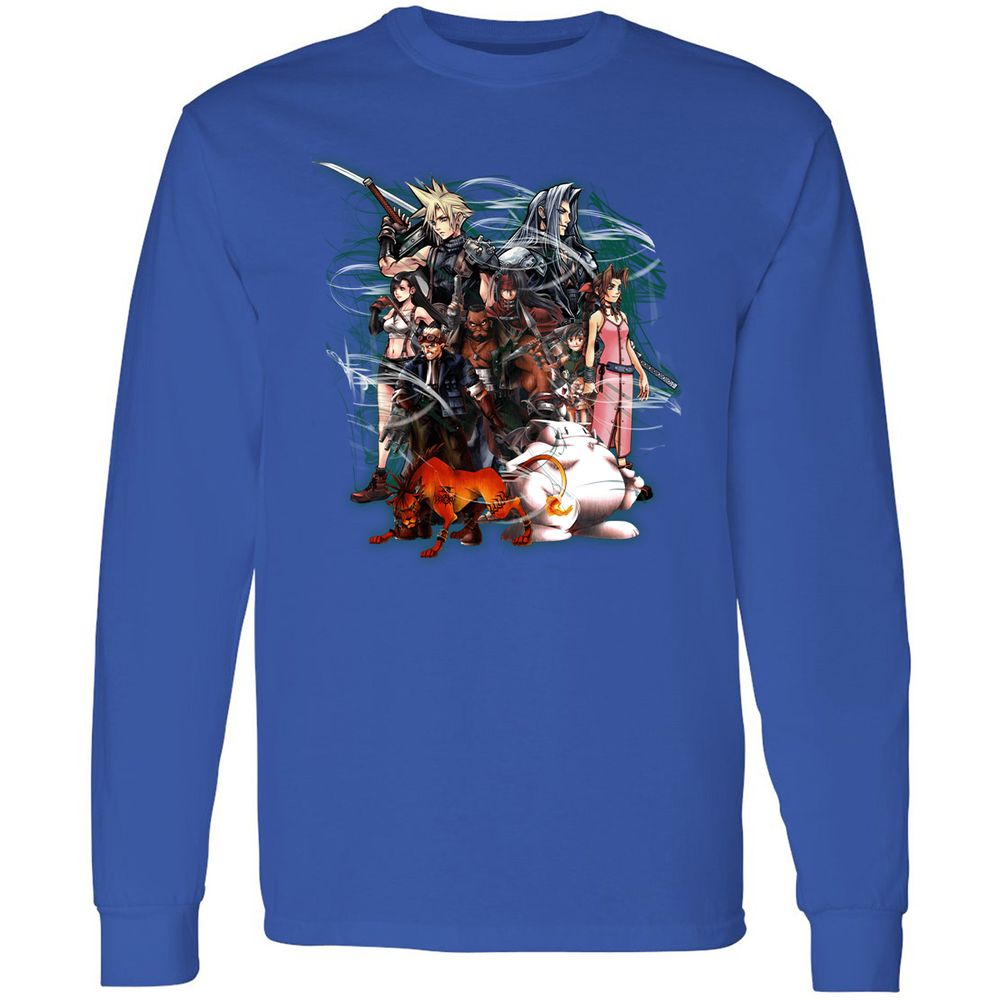 Long Sleeve T-Shirt - MU9ZSGWL - Royal - 8