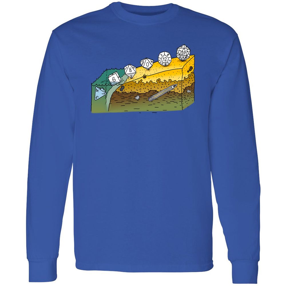 Long Sleeve T-Shirt - KHLDY3AX - Royal - 8