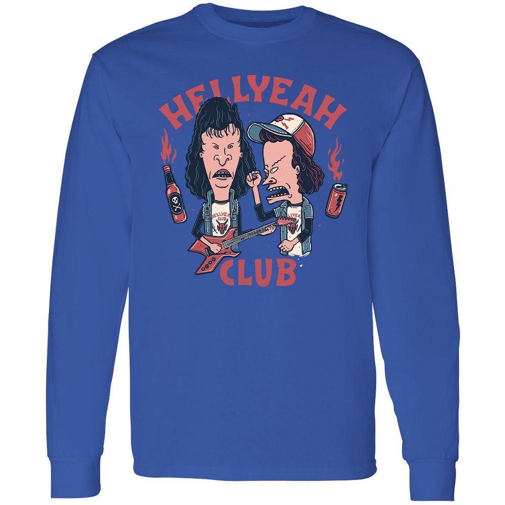 Long Sleeve T-Shirt - XZCGGC64 - Royal - 8