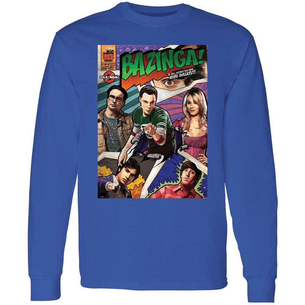 Long Sleeve T-Shirt - S3CBC62E - Royal - 8