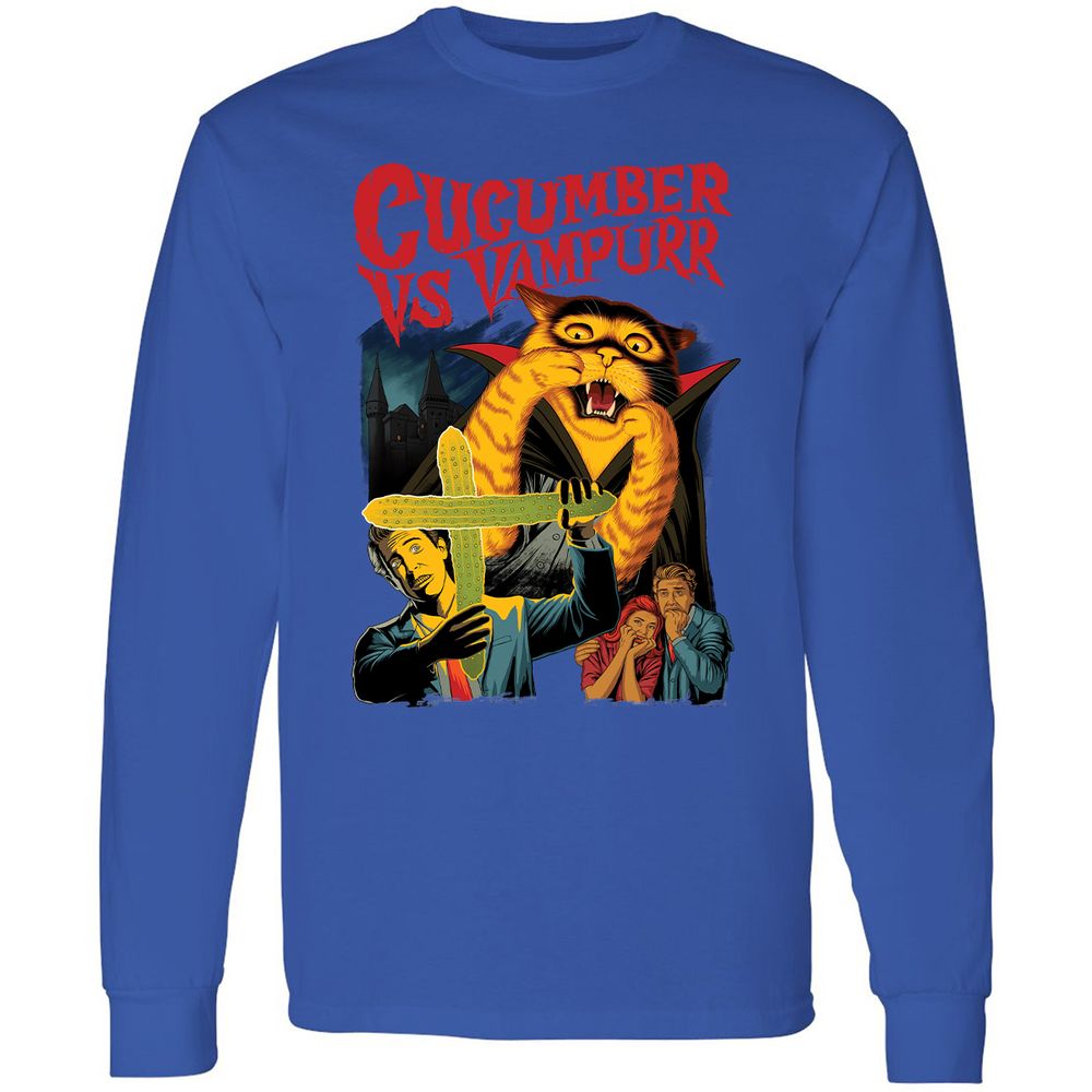 Long Sleeve T-Shirt - HULCBPVA - Royal - 8