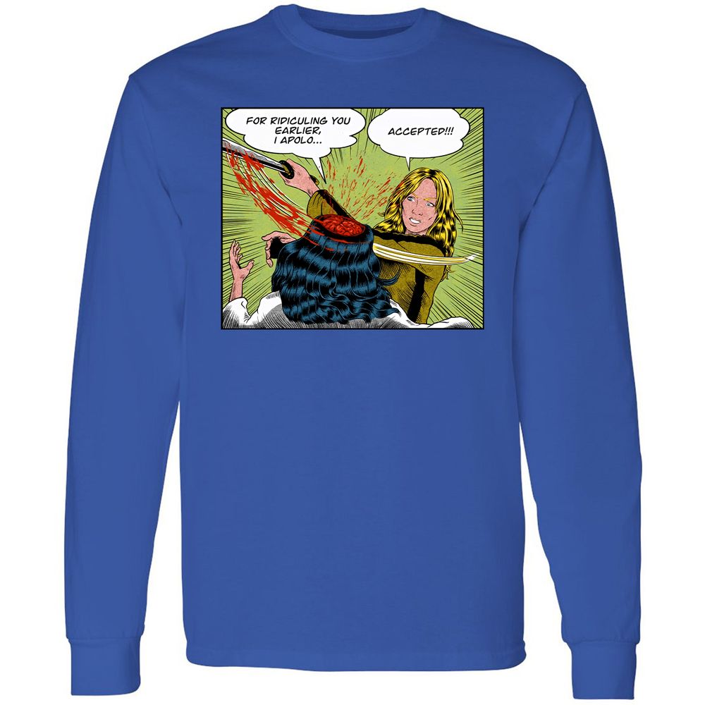 Long Sleeve T-Shirt - 924CGBF2 - Royal - 8