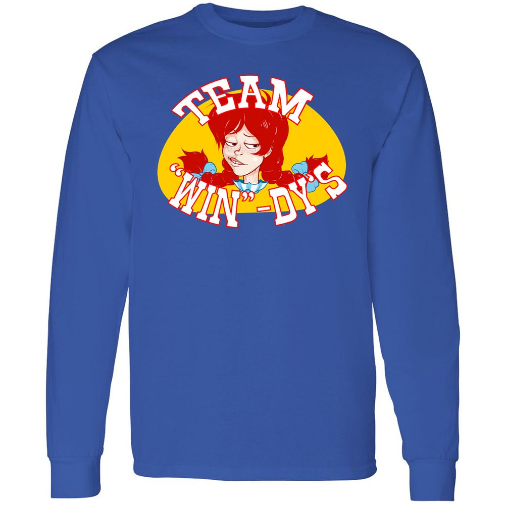 Long Sleeve T-Shirt - HM26YLZ6 - Royal - 8