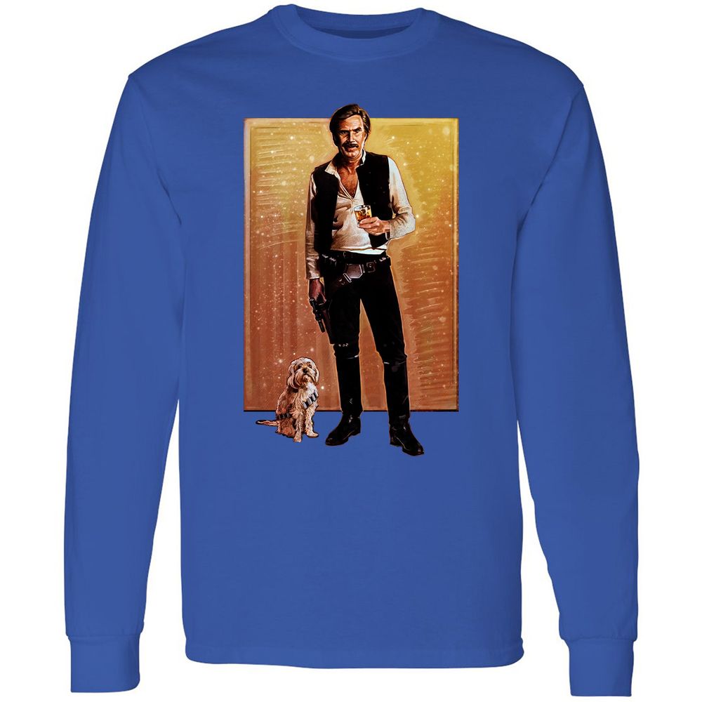 Long Sleeve T-Shirt - 2ZB8Z6NN - Royal - 8