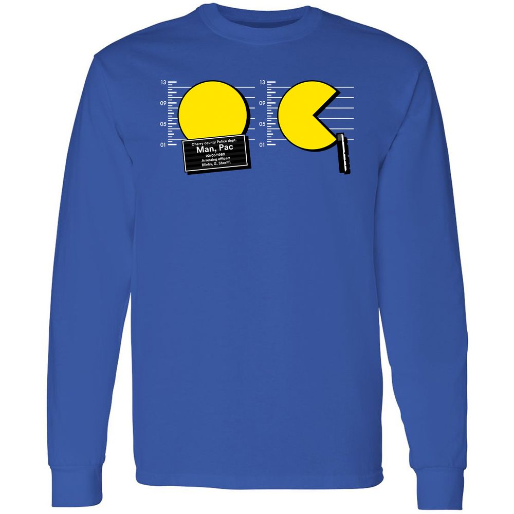 Long Sleeve T-Shirt - 3JPXNGZM - Royal - 8