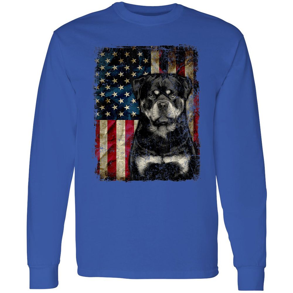 Long Sleeve T-Shirt - NU9SPM7V - Royal - 8