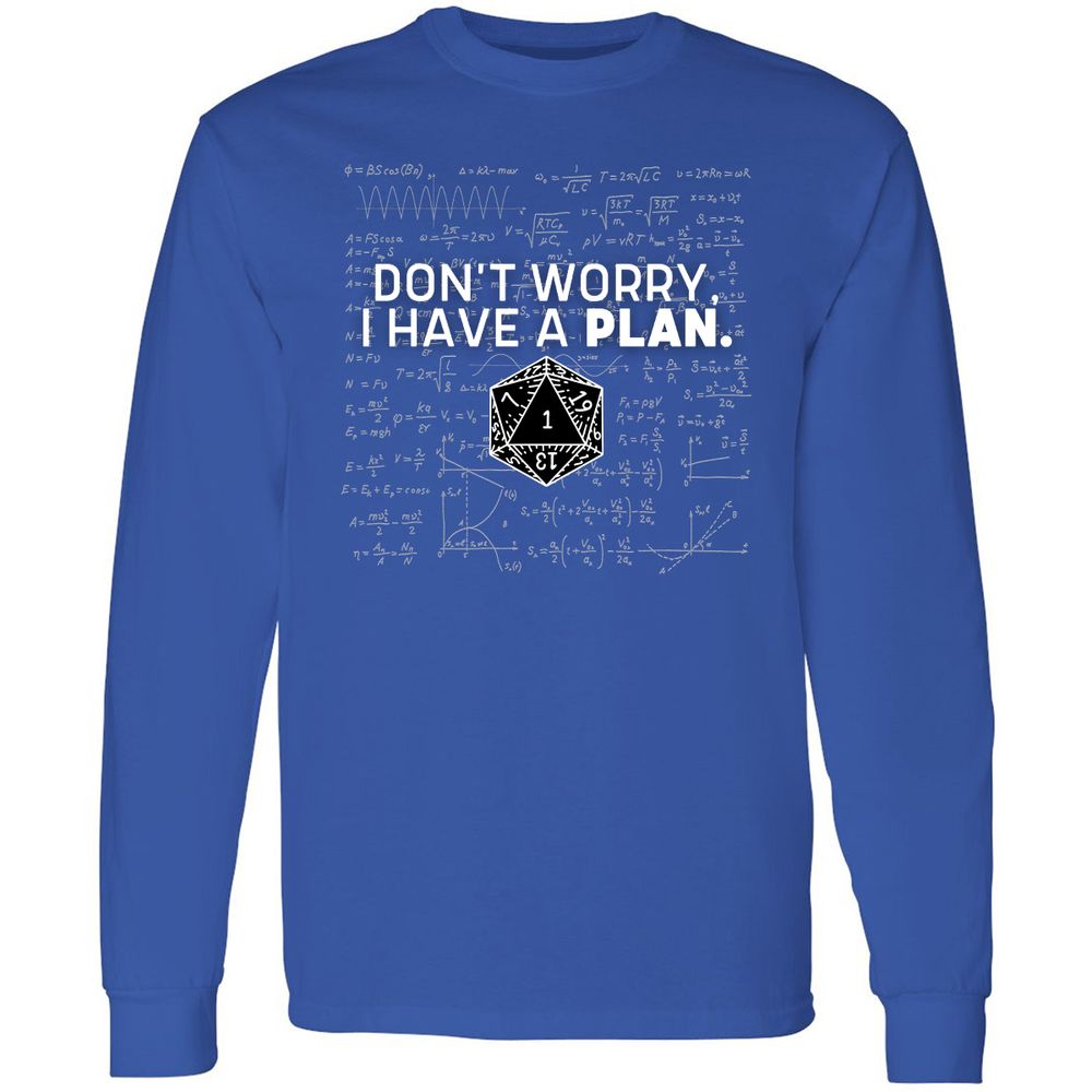 Long Sleeve T-Shirt - K6F5ABZL - Royal - 8