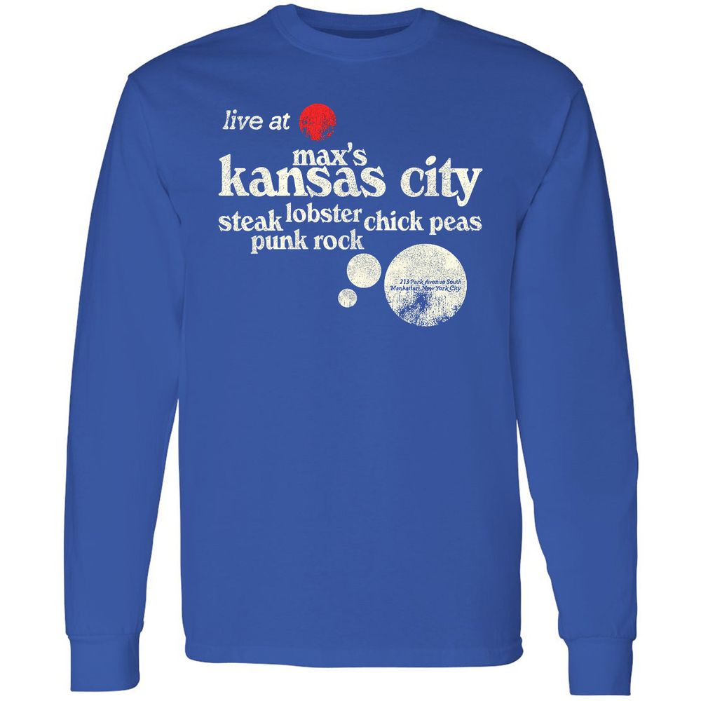 Long Sleeve T-Shirt - CQHPXRHG - Royal - 8