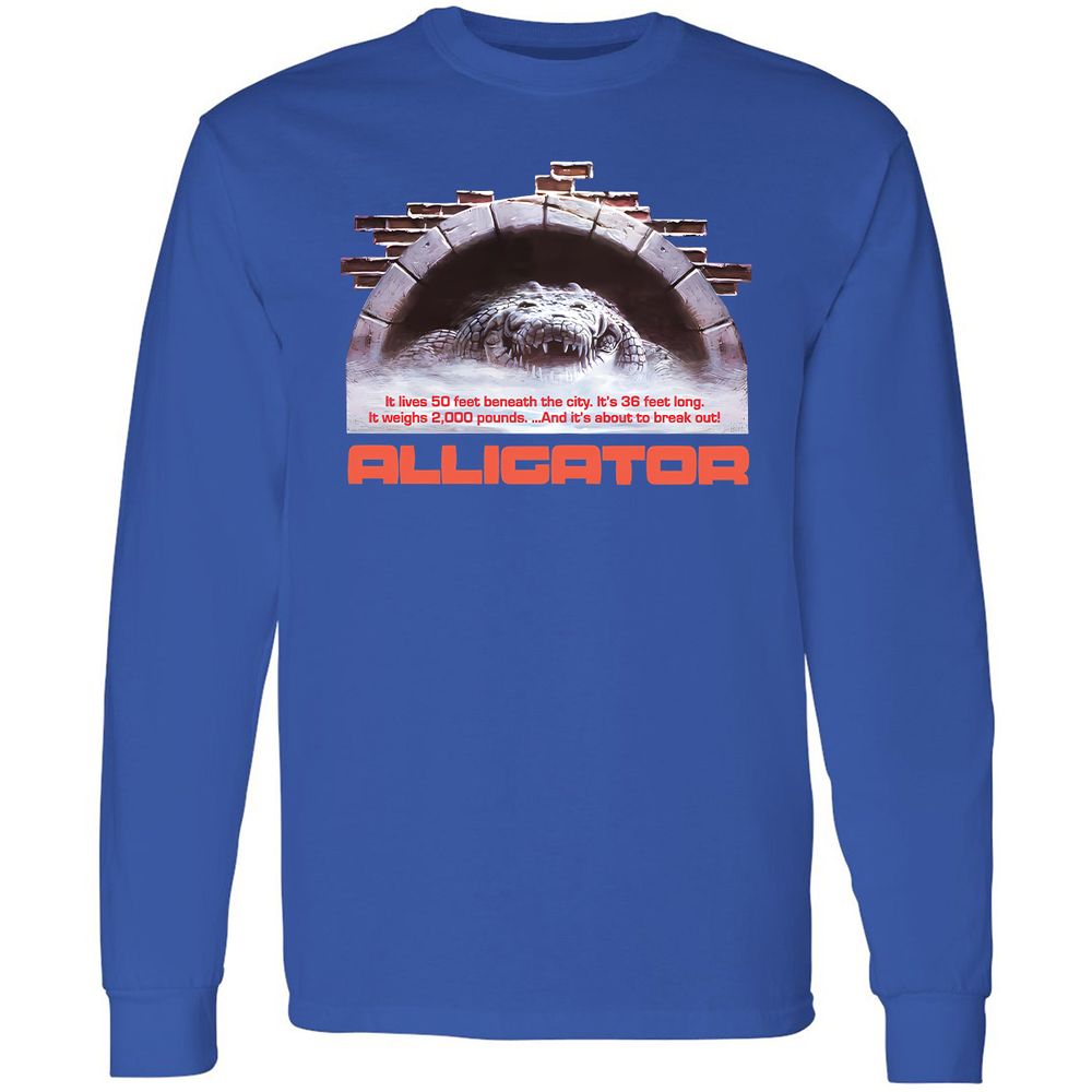 Long Sleeve T-Shirt - 5TE8R4AL - Royal - 8