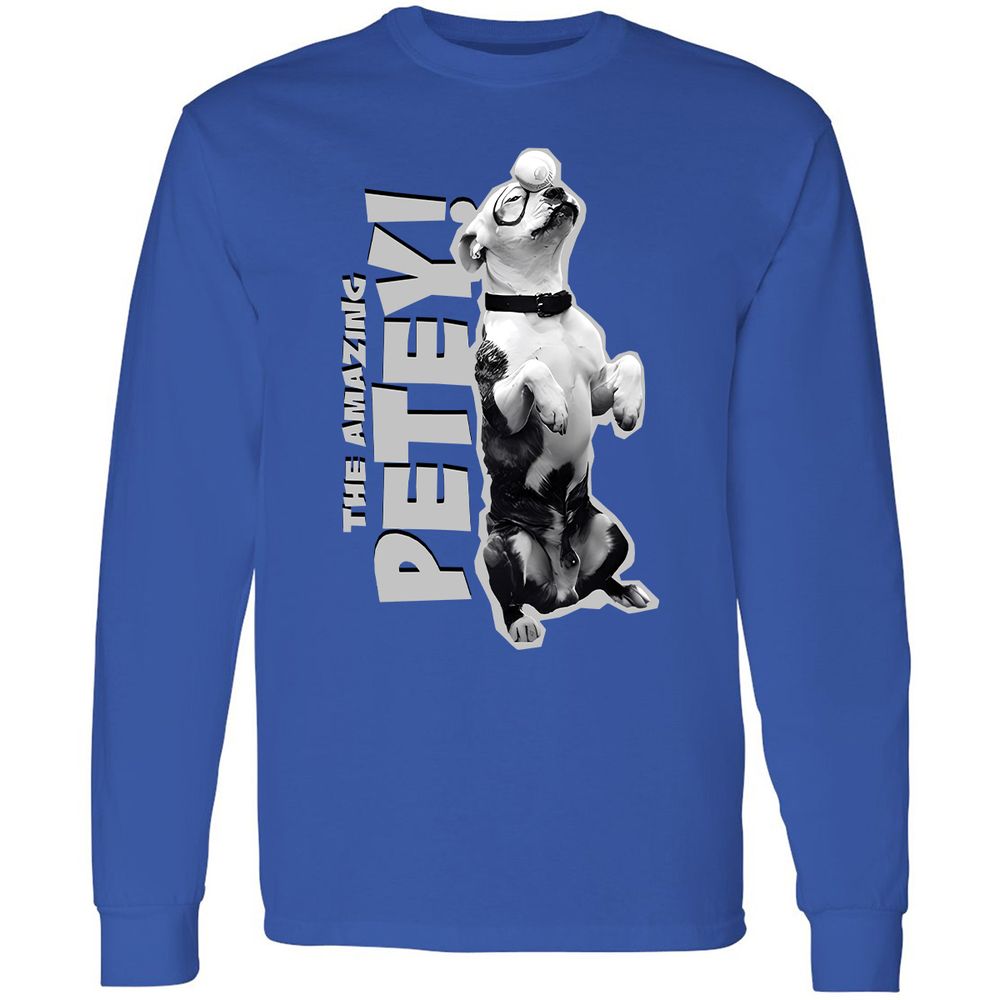 Long Sleeve T-Shirt - 1X81KBHG - Royal - 8
