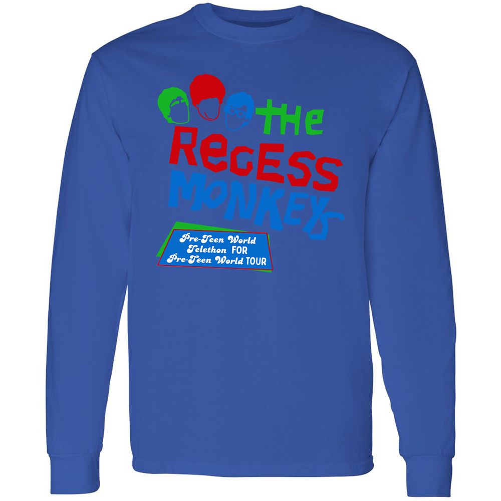 Long Sleeve T-Shirt - 2ET4K7HV - Royal - 8