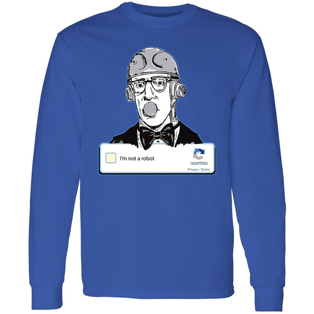 Long Sleeve T-Shirt - PA2GLWY9 - Royal - 8