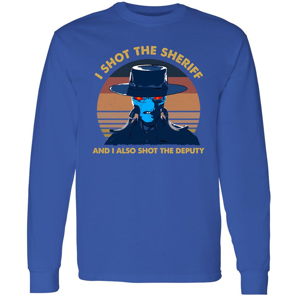 Long Sleeve T-Shirt - Q9Y7GLQB - Royal - 8