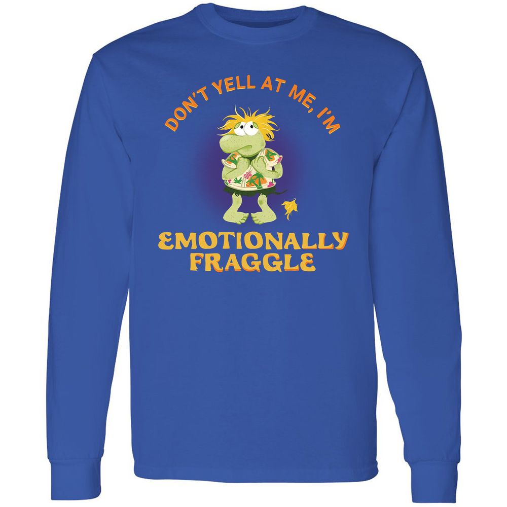 Long Sleeve T-Shirt - 4D3XAD6B - Royal - 8