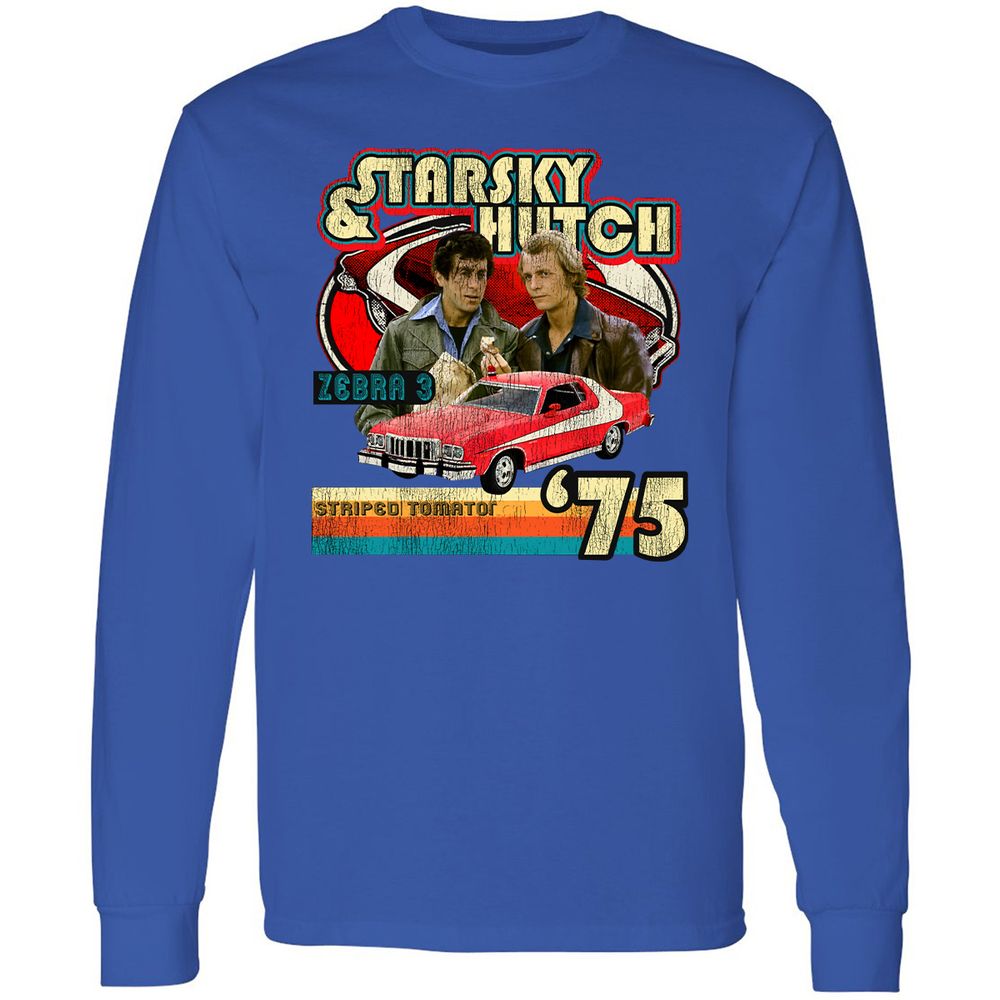 Long Sleeve T-Shirt - P7M15K31 - Royal - 8