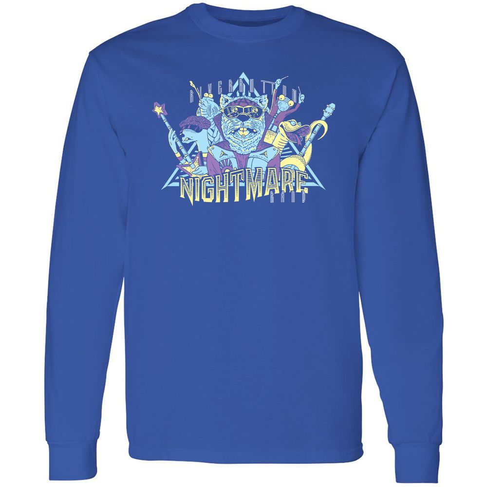 Long Sleeve T-Shirt - N98MW67K - Royal - 8
