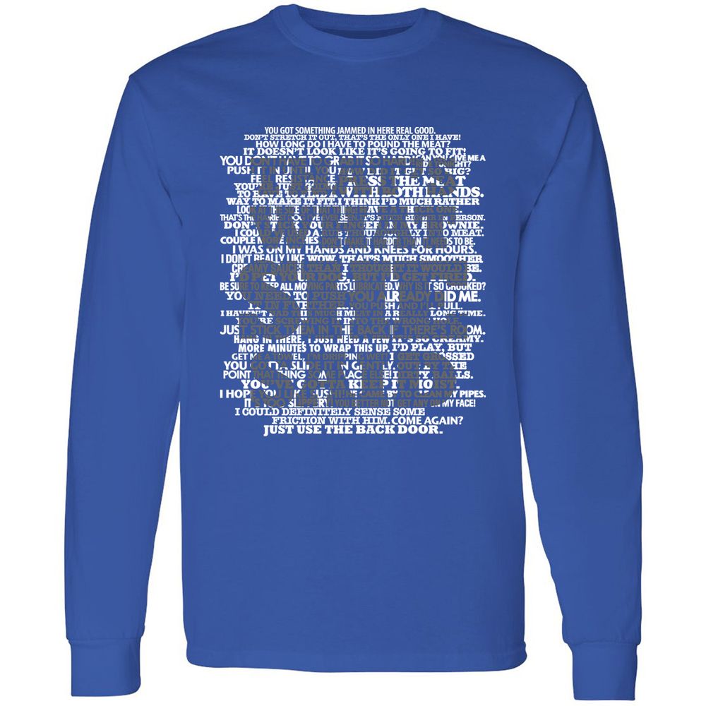 Long Sleeve T-Shirt - C2NXBYLU - Royal - 8