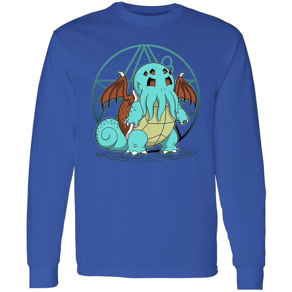 Long Sleeve T-Shirt - J8QZZFA5 - Royal - 8