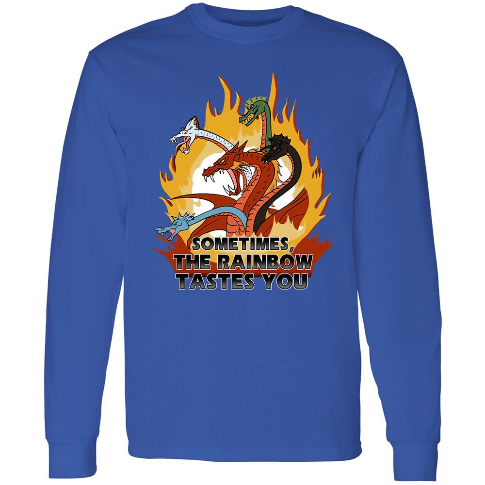 Long Sleeve T-Shirt - WR8XGZZZ - Royal - 8