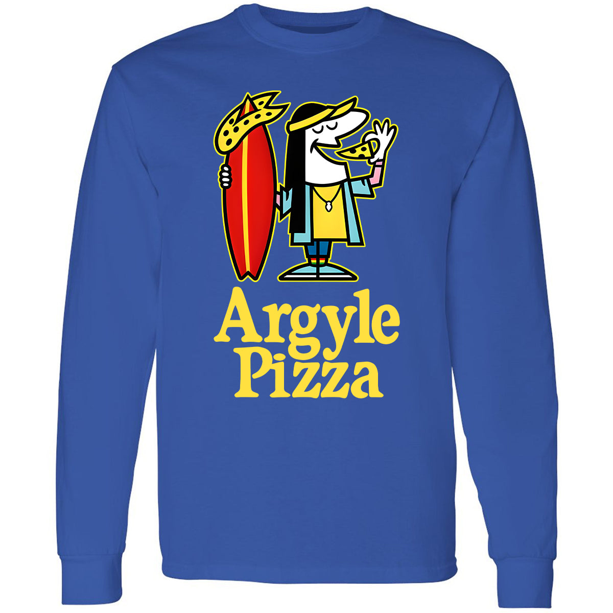 Long Sleeve T-Shirt - RFFP7KRF - Royal - 8