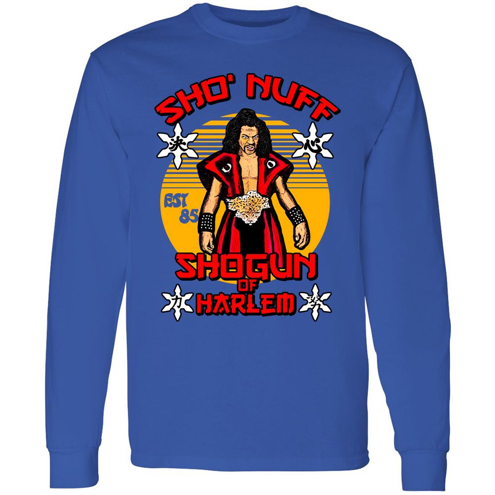 Long Sleeve T-Shirt - 455672P1 - Royal - 8