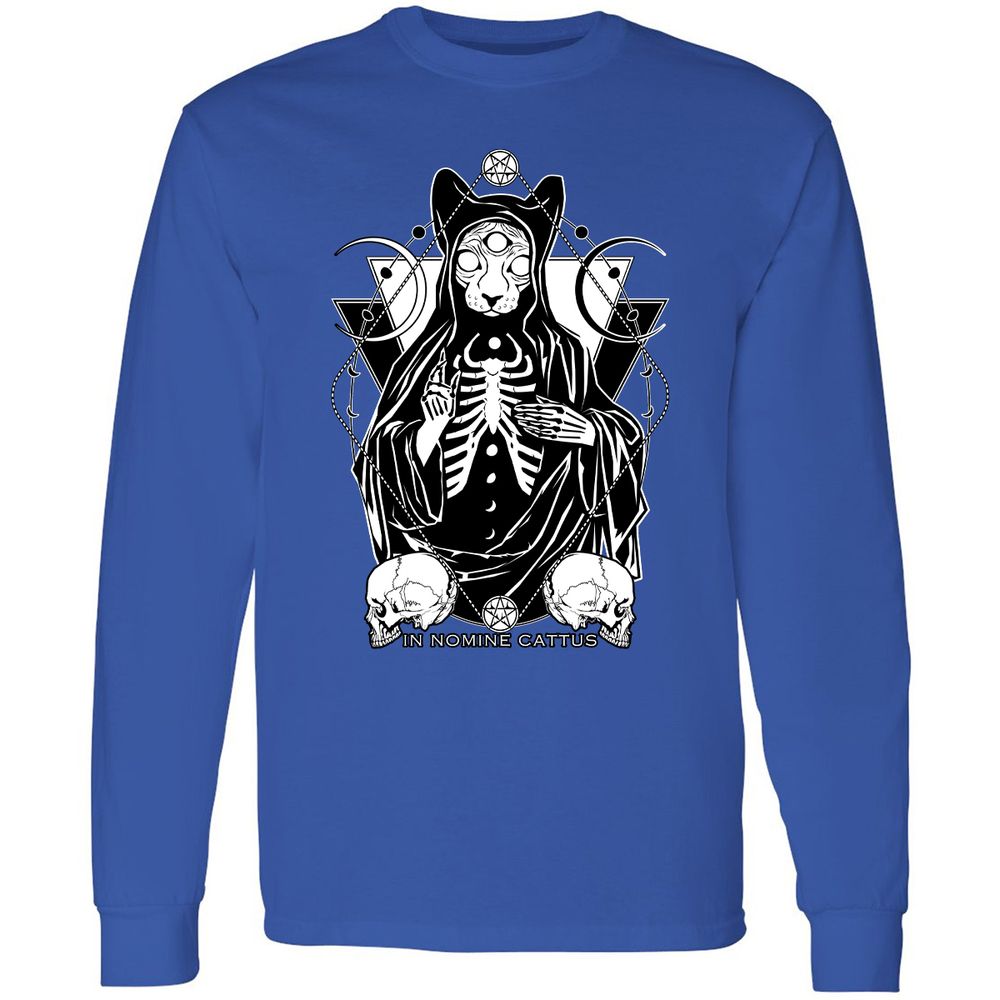 Long Sleeve T-Shirt - MNB3ZVGR - Royal - 8