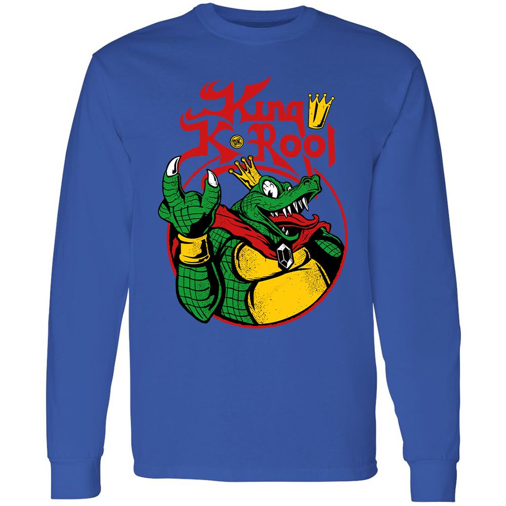 Long Sleeve T-Shirt - 1YJBASZM - Royal - 8