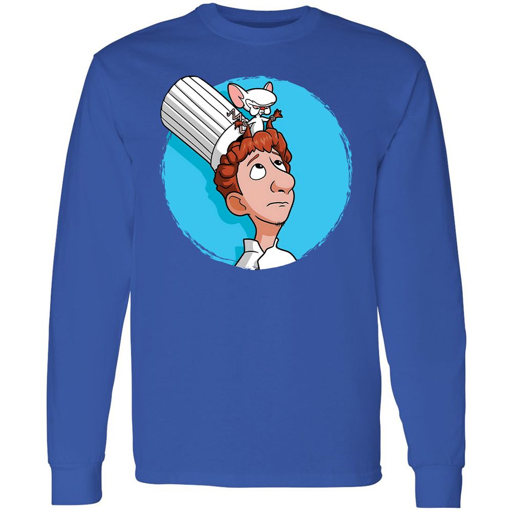 Long Sleeve T-Shirt - 1D4E92VK - Royal - 8