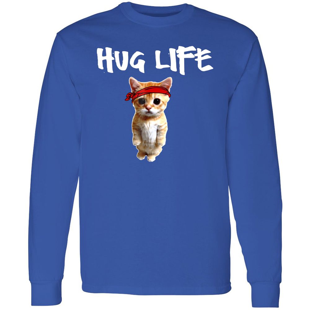 Long Sleeve T-Shirt - Q2UHG16T - Royal - 8