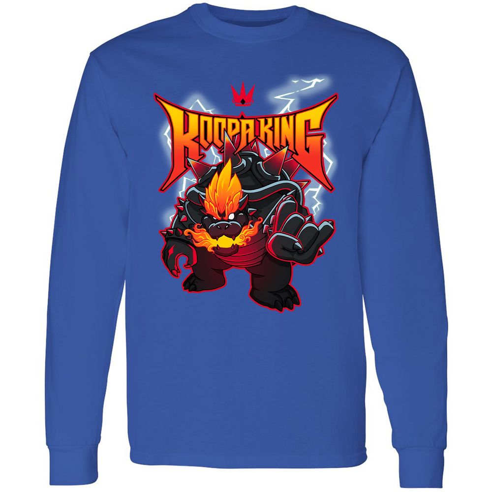 Long Sleeve T-Shirt - 1ZKNP7X8 - Royal - 8