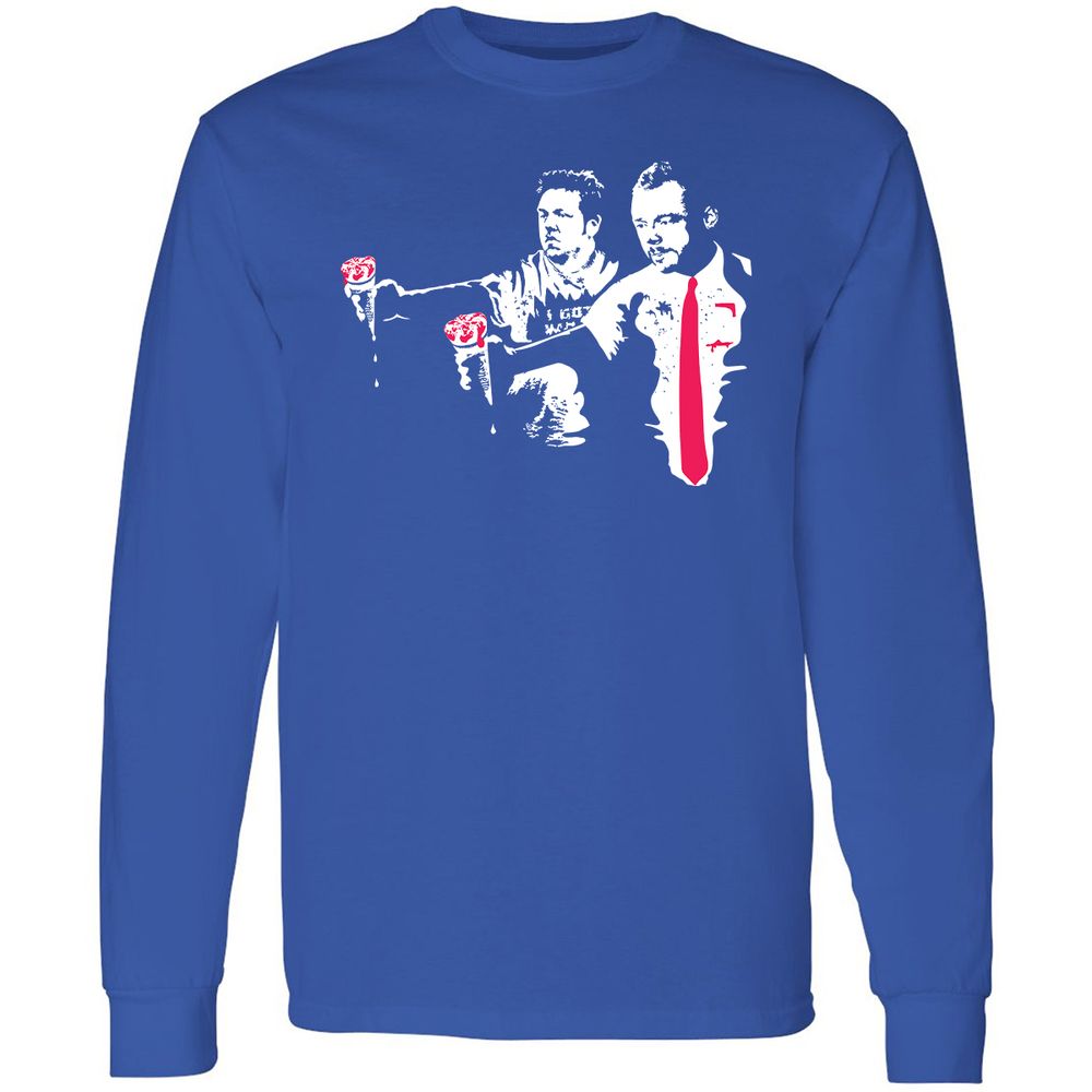 Long Sleeve T-Shirt - KSS7Y5CZ - Royal - 8