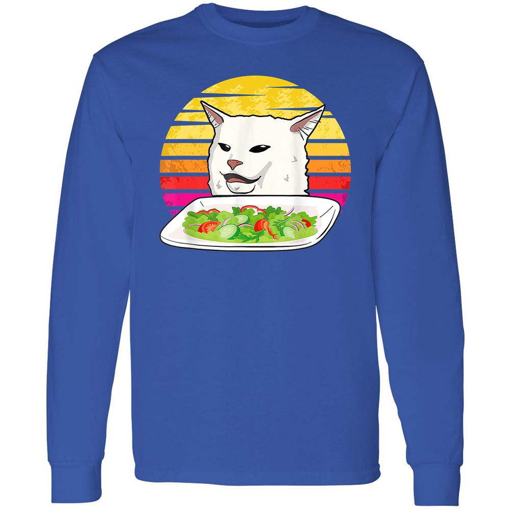 Long Sleeve T-Shirt - P2M5EKQ6 - Royal - 8