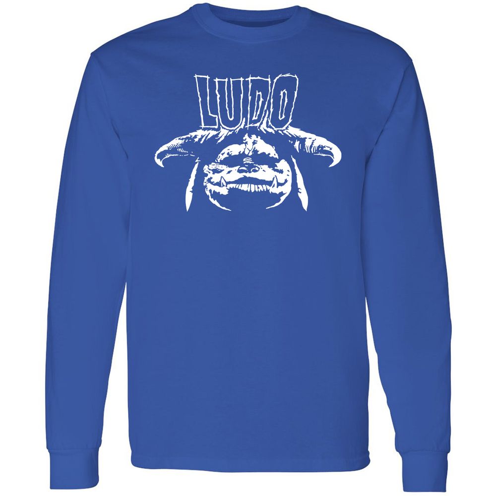 Long Sleeve T-Shirt - 9GLQSZNU - Royal - 8