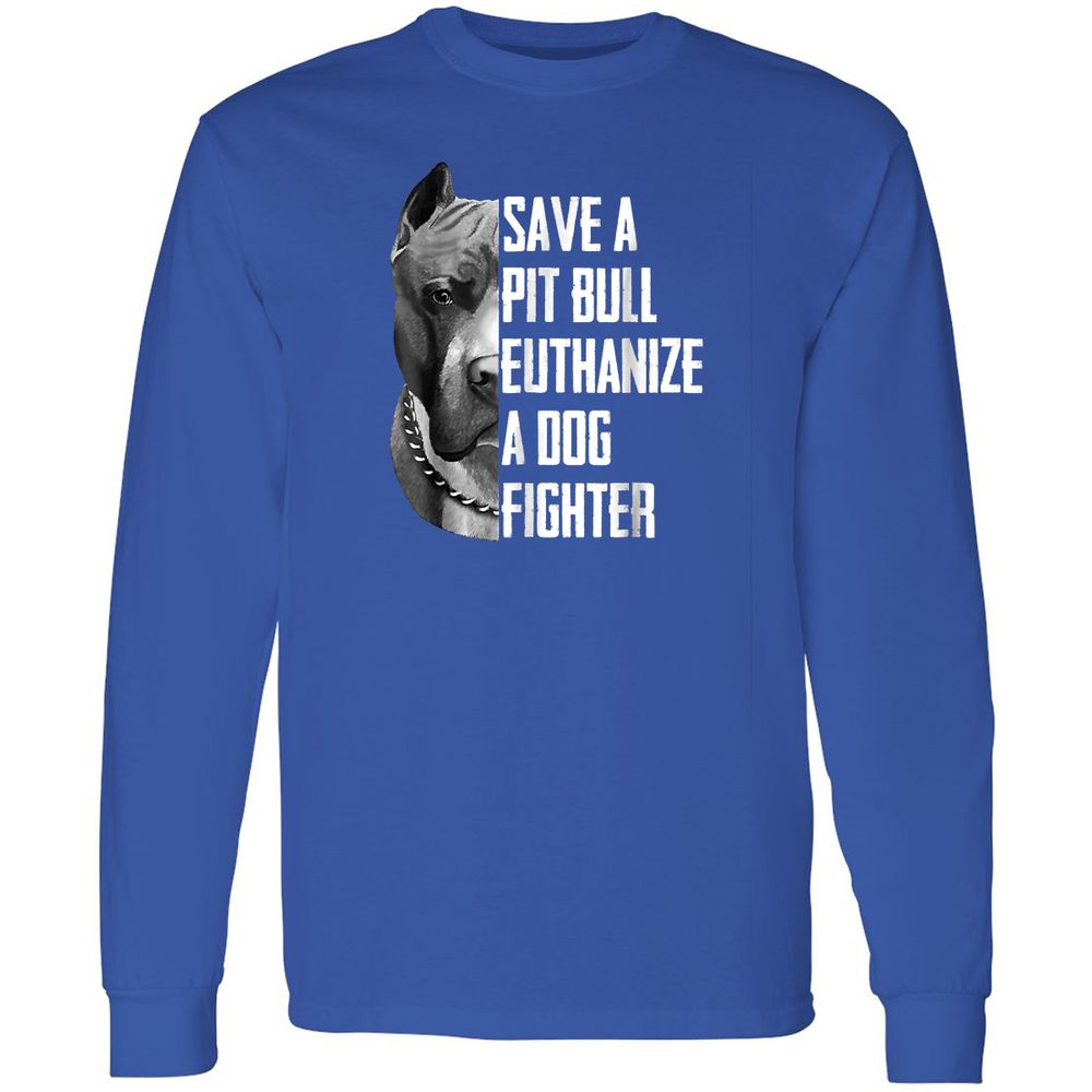 Long Sleeve T-Shirt - CA9PALP3 - Royal - 8