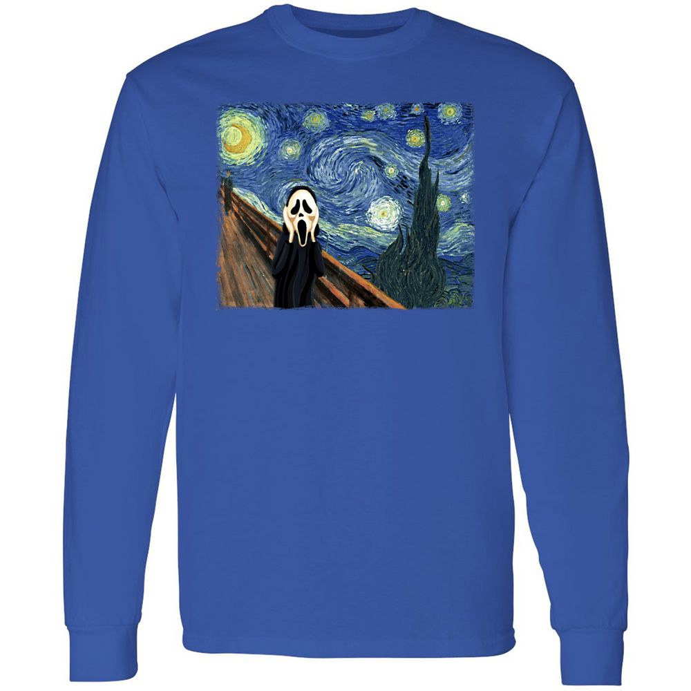 Long Sleeve T-Shirt - MMFTHUCE - Royal - 8