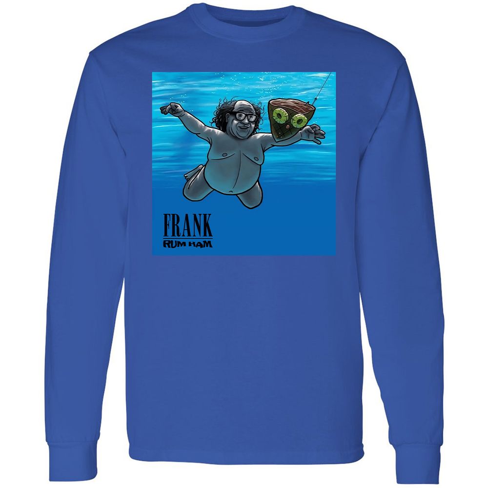 Long Sleeve T-Shirt - HRGF5JC3 - Royal - 8