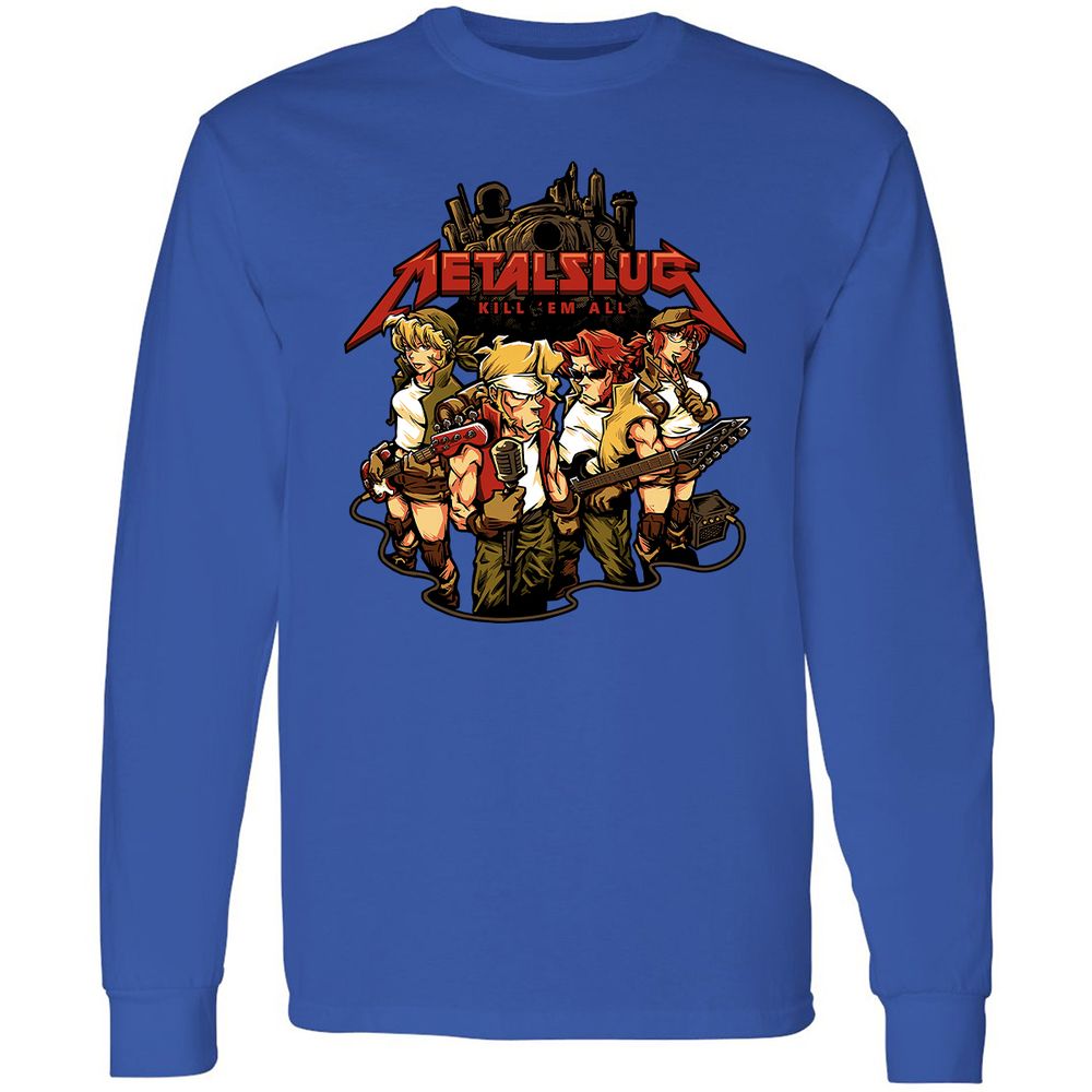 Long Sleeve T-Shirt - 8EK4W7KY - Royal - 8