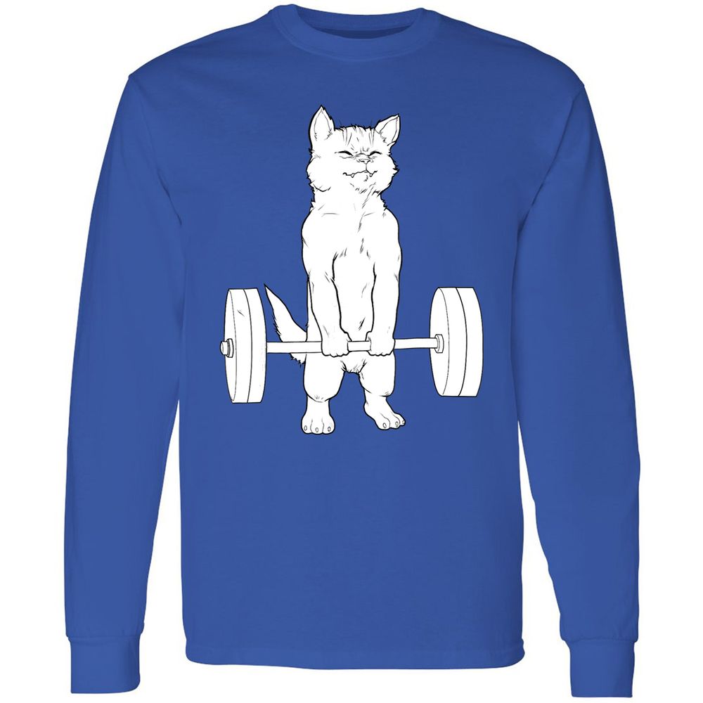Long Sleeve T-Shirt - X4AWUGHD - Royal - 8