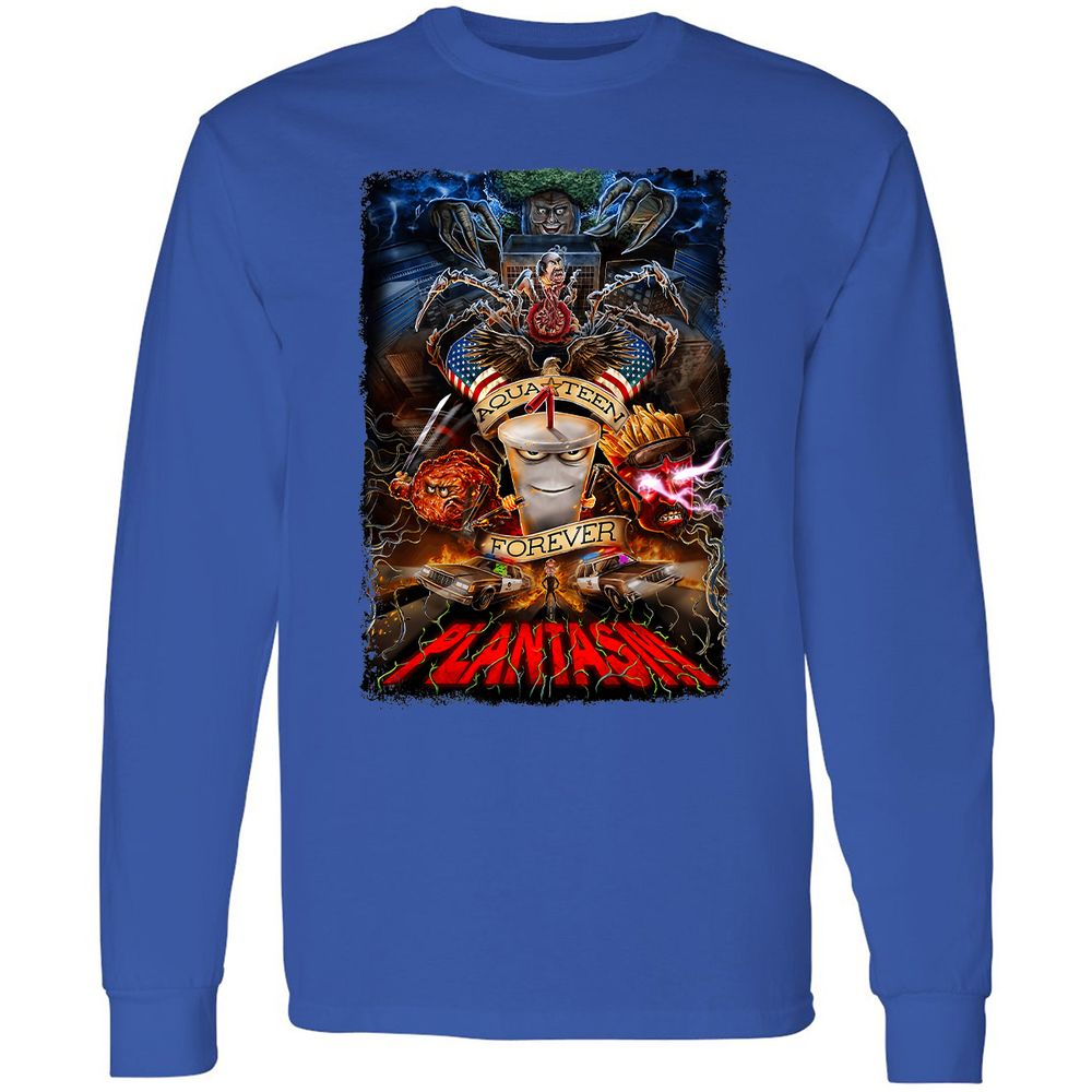 Long Sleeve T-Shirt - FKM8GW5N - Royal - 8