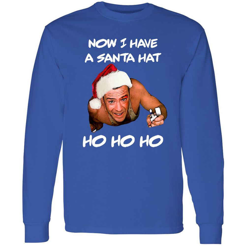 Long Sleeve T-Shirt - P714N3HN - Royal - 8