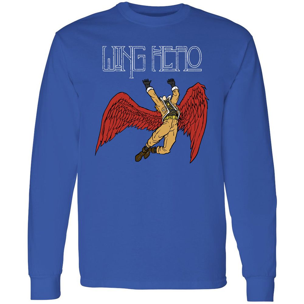 Long Sleeve T-Shirt - 3VL6FSNG - Royal - 8
