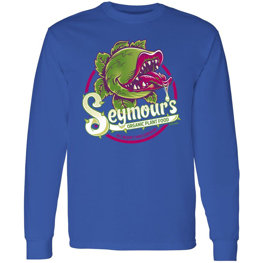 Long Sleeve T-Shirt - 8J6KKRB2 - Royal - 8