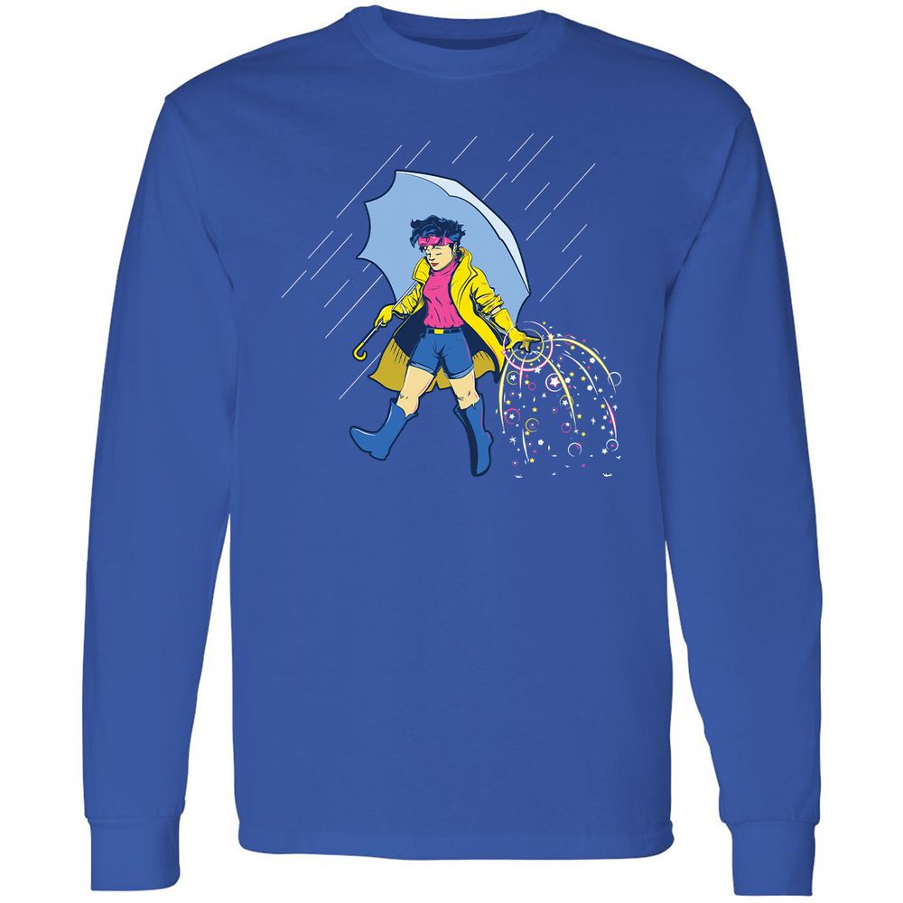 Long Sleeve T-Shirt - BDQHPEQ1 - Royal - 8