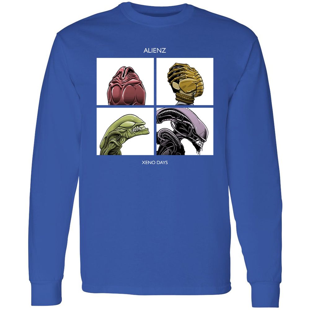 Long Sleeve T-Shirt - XR4PUGSB - Royal - 8