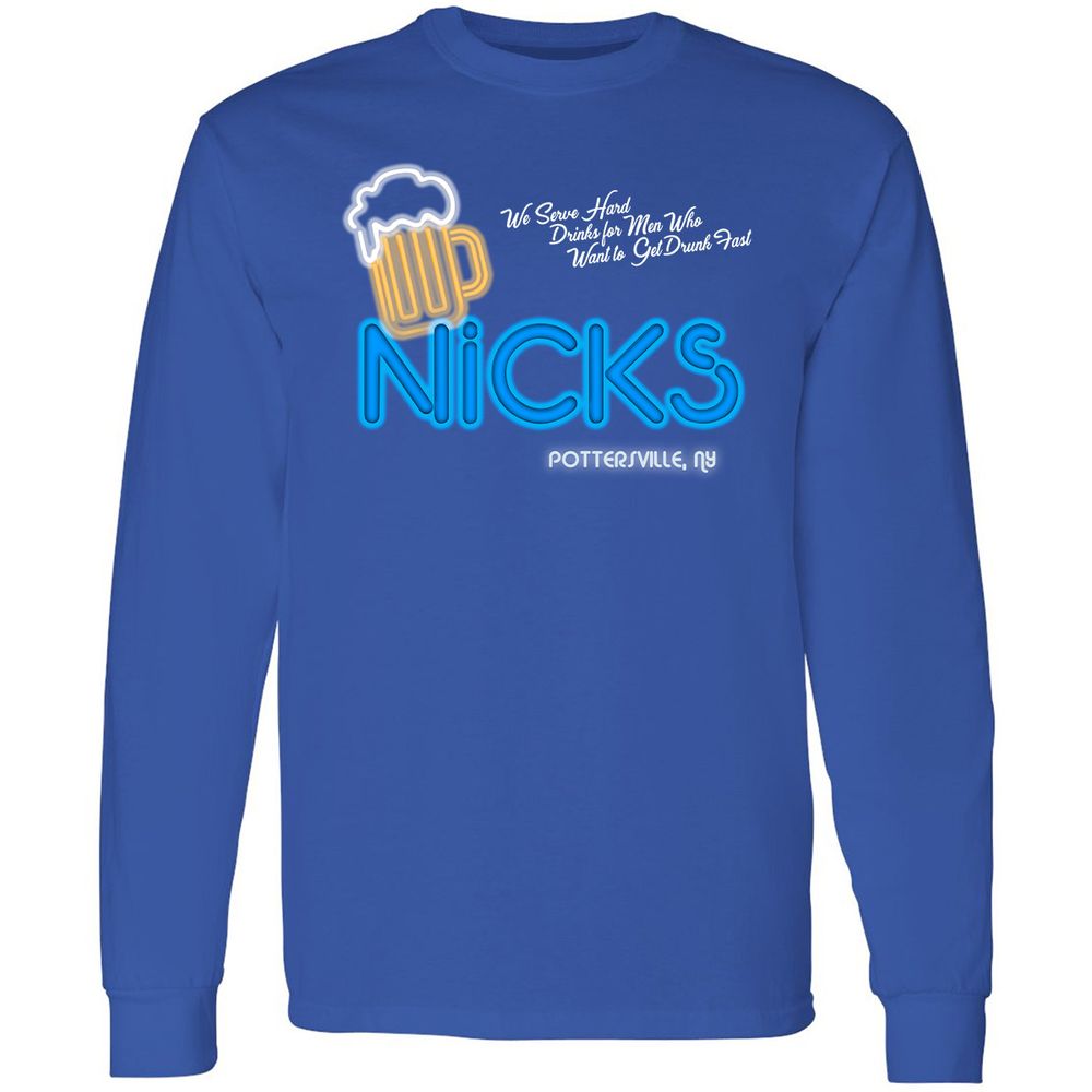 Long Sleeve T-Shirt - SLVVYFND - Royal - 8